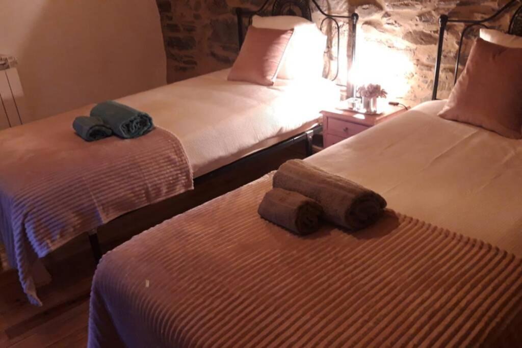 Casa Do Linho 400 Year Old Country Cottage Oleiros  Exterior photo