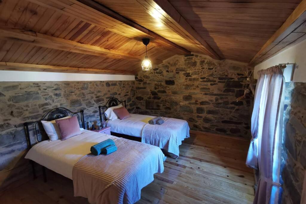 Casa Do Linho 400 Year Old Country Cottage Oleiros  Exterior photo